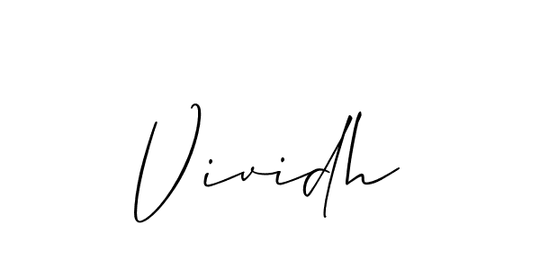 Here are the top 10 professional signature styles for the name Vividh. These are the best autograph styles you can use for your name. Vividh signature style 2 images and pictures png