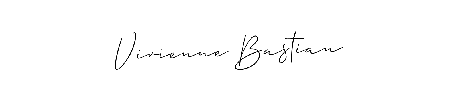 This is the best signature style for the Vivienne Bastian name. Also you like these signature font (Allison_Script). Mix name signature. Vivienne Bastian signature style 2 images and pictures png