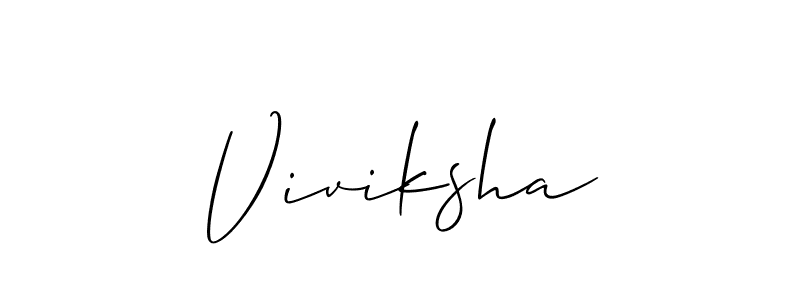 Once you've used our free online signature maker to create your best signature Allison_Script style, it's time to enjoy all of the benefits that Viviksha name signing documents. Viviksha signature style 2 images and pictures png