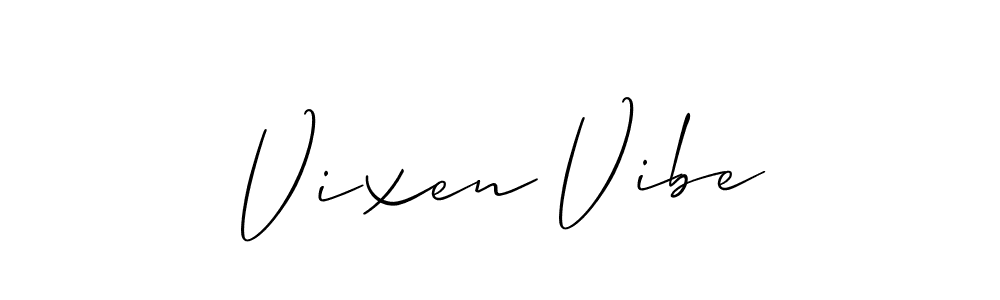 Once you've used our free online signature maker to create your best signature Allison_Script style, it's time to enjoy all of the benefits that Vixen Vibe name signing documents. Vixen Vibe signature style 2 images and pictures png