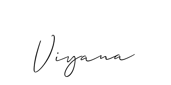 Similarly Allison_Script is the best handwritten signature design. Signature creator online .You can use it as an online autograph creator for name Viyana. Viyana signature style 2 images and pictures png