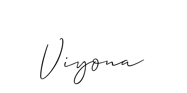 Once you've used our free online signature maker to create your best signature Allison_Script style, it's time to enjoy all of the benefits that Viyona name signing documents. Viyona signature style 2 images and pictures png