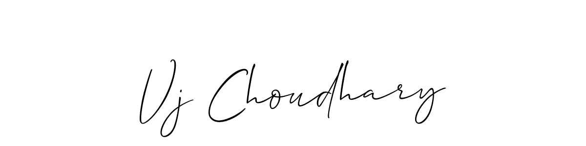 Make a beautiful signature design for name Vj Choudhary. Use this online signature maker to create a handwritten signature for free. Vj Choudhary signature style 2 images and pictures png