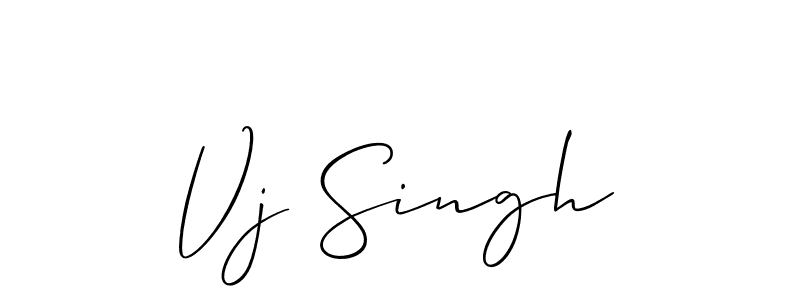 Once you've used our free online signature maker to create your best signature Allison_Script style, it's time to enjoy all of the benefits that Vj Singh name signing documents. Vj Singh signature style 2 images and pictures png