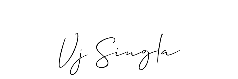 Make a short Vj Singla signature style. Manage your documents anywhere anytime using Allison_Script. Create and add eSignatures, submit forms, share and send files easily. Vj Singla signature style 2 images and pictures png