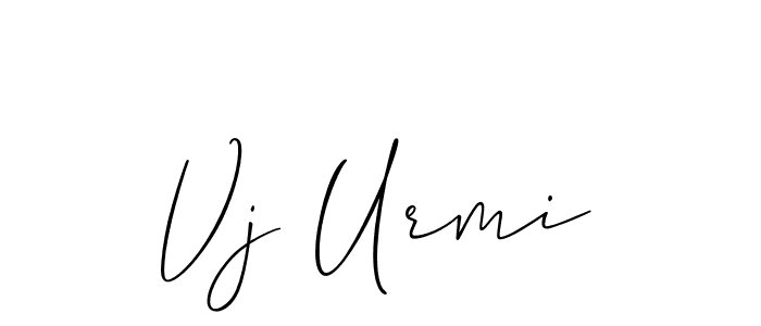 You can use this online signature creator to create a handwritten signature for the name Vj Urmi. This is the best online autograph maker. Vj Urmi signature style 2 images and pictures png