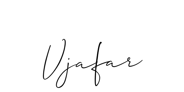 Make a short Vjafar signature style. Manage your documents anywhere anytime using Allison_Script. Create and add eSignatures, submit forms, share and send files easily. Vjafar signature style 2 images and pictures png