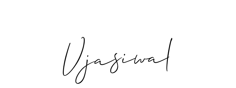 You should practise on your own different ways (Allison_Script) to write your name (Vjasiwal) in signature. don't let someone else do it for you. Vjasiwal signature style 2 images and pictures png