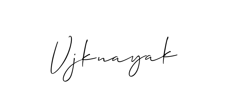 Once you've used our free online signature maker to create your best signature Allison_Script style, it's time to enjoy all of the benefits that Vjknayak name signing documents. Vjknayak signature style 2 images and pictures png