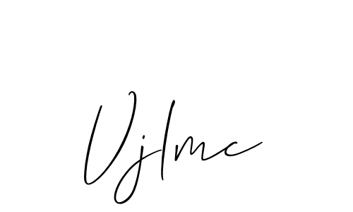 Once you've used our free online signature maker to create your best signature Allison_Script style, it's time to enjoy all of the benefits that Vjlmc name signing documents. Vjlmc signature style 2 images and pictures png