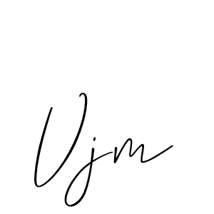 Once you've used our free online signature maker to create your best signature Allison_Script style, it's time to enjoy all of the benefits that Vjm name signing documents. Vjm signature style 2 images and pictures png