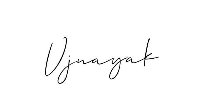 The best way (Allison_Script) to make a short signature is to pick only two or three words in your name. The name Vjnayak include a total of six letters. For converting this name. Vjnayak signature style 2 images and pictures png