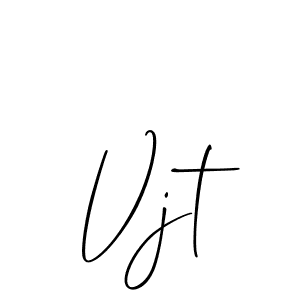 if you are searching for the best signature style for your name Vjt. so please give up your signature search. here we have designed multiple signature styles  using Allison_Script. Vjt signature style 2 images and pictures png