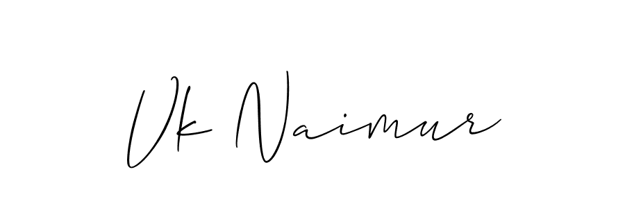 You can use this online signature creator to create a handwritten signature for the name Vk Naimur. This is the best online autograph maker. Vk Naimur signature style 2 images and pictures png