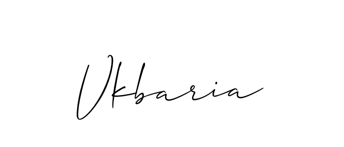 You should practise on your own different ways (Allison_Script) to write your name (Vkbaria) in signature. don't let someone else do it for you. Vkbaria signature style 2 images and pictures png