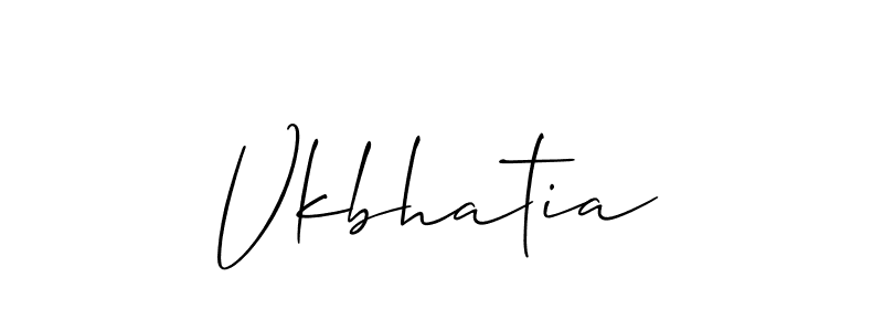 Once you've used our free online signature maker to create your best signature Allison_Script style, it's time to enjoy all of the benefits that Vkbhatia name signing documents. Vkbhatia signature style 2 images and pictures png