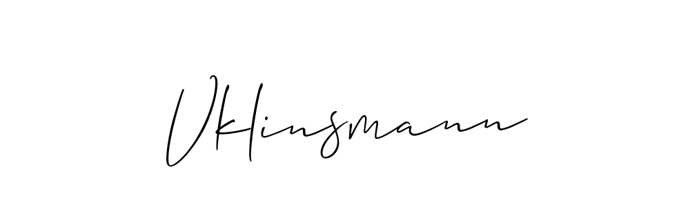 if you are searching for the best signature style for your name Vklinsmann. so please give up your signature search. here we have designed multiple signature styles  using Allison_Script. Vklinsmann signature style 2 images and pictures png