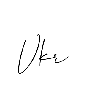 It looks lik you need a new signature style for name Vkr. Design unique handwritten (Allison_Script) signature with our free signature maker in just a few clicks. Vkr signature style 2 images and pictures png