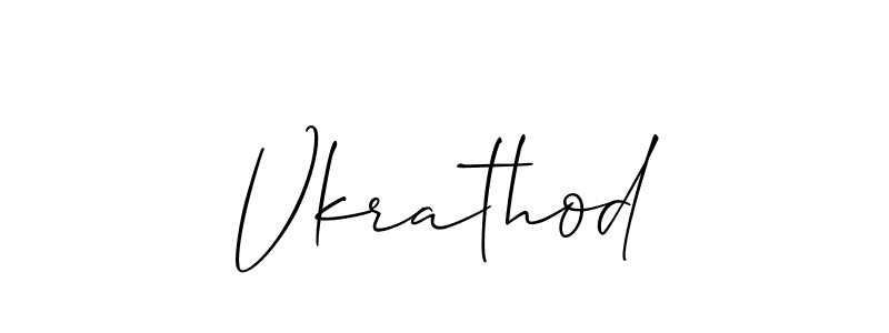 You can use this online signature creator to create a handwritten signature for the name Vkrathod. This is the best online autograph maker. Vkrathod signature style 2 images and pictures png