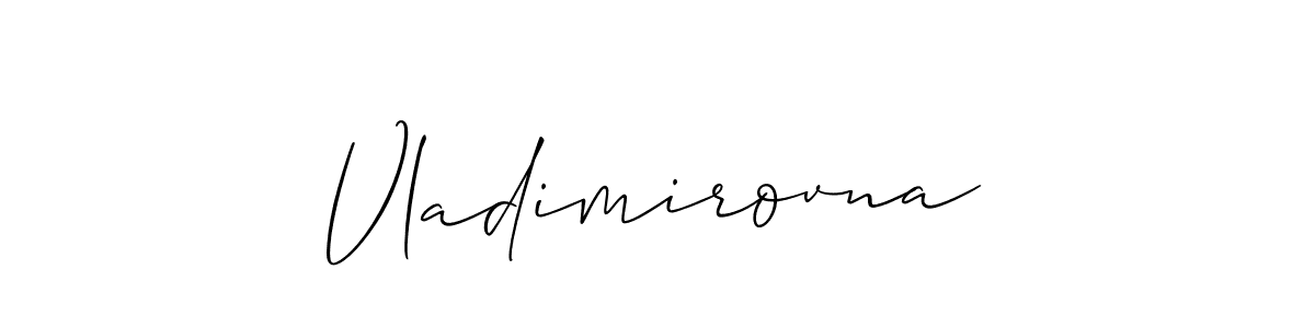 You can use this online signature creator to create a handwritten signature for the name Vladimirovna. This is the best online autograph maker. Vladimirovna signature style 2 images and pictures png