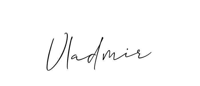 Make a beautiful signature design for name Vladmir. Use this online signature maker to create a handwritten signature for free. Vladmir signature style 2 images and pictures png