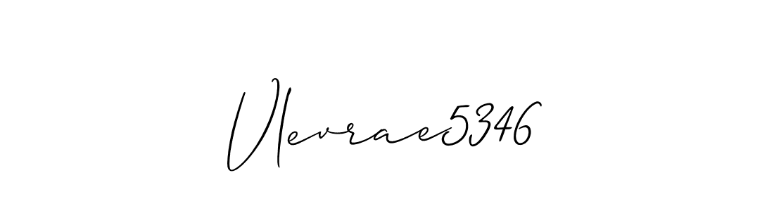 It looks lik you need a new signature style for name Vlevrae5346. Design unique handwritten (Allison_Script) signature with our free signature maker in just a few clicks. Vlevrae5346 signature style 2 images and pictures png