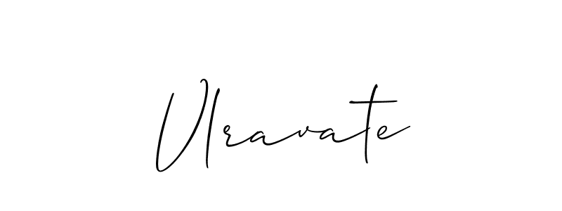 How to make Vlravate signature? Allison_Script is a professional autograph style. Create handwritten signature for Vlravate name. Vlravate signature style 2 images and pictures png