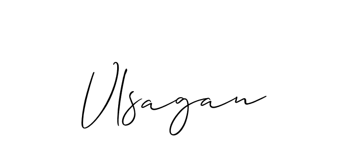 You should practise on your own different ways (Allison_Script) to write your name (Vlsagan) in signature. don't let someone else do it for you. Vlsagan signature style 2 images and pictures png