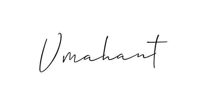 Best and Professional Signature Style for Vmahant. Allison_Script Best Signature Style Collection. Vmahant signature style 2 images and pictures png