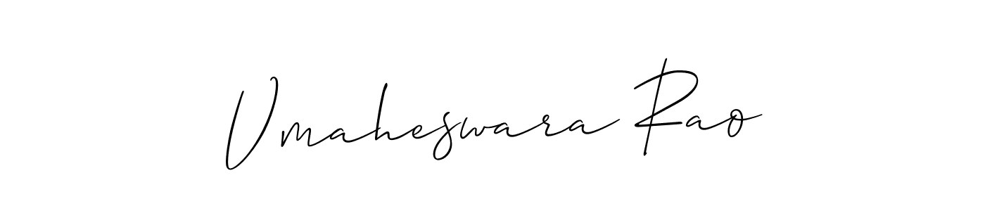 Allison_Script is a professional signature style that is perfect for those who want to add a touch of class to their signature. It is also a great choice for those who want to make their signature more unique. Get Vmaheswara Rao name to fancy signature for free. Vmaheswara Rao signature style 2 images and pictures png