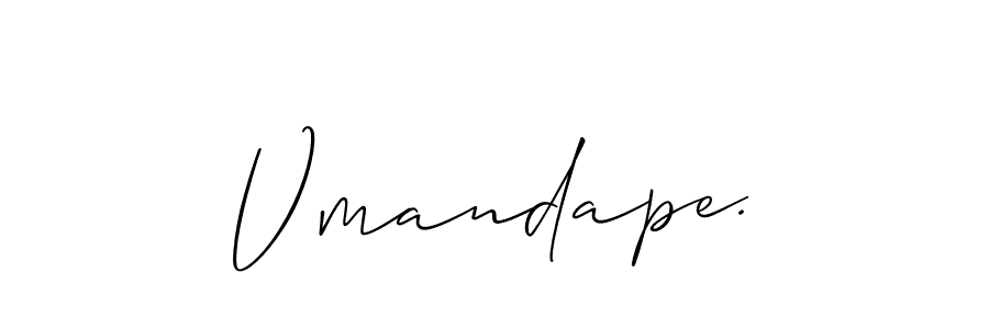 Here are the top 10 professional signature styles for the name Vmandape.. These are the best autograph styles you can use for your name. Vmandape. signature style 2 images and pictures png