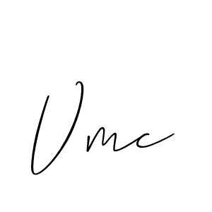 Similarly Allison_Script is the best handwritten signature design. Signature creator online .You can use it as an online autograph creator for name Vmc. Vmc signature style 2 images and pictures png