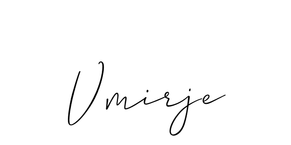 Also You can easily find your signature by using the search form. We will create Vmirje name handwritten signature images for you free of cost using Allison_Script sign style. Vmirje signature style 2 images and pictures png
