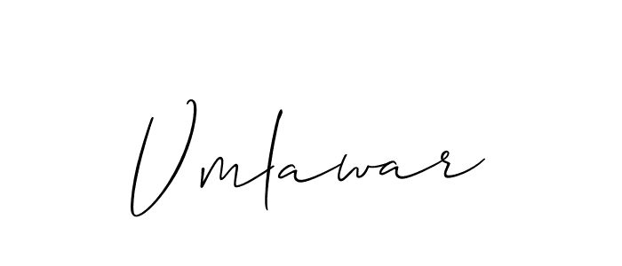 Also You can easily find your signature by using the search form. We will create Vmlawar name handwritten signature images for you free of cost using Allison_Script sign style. Vmlawar signature style 2 images and pictures png