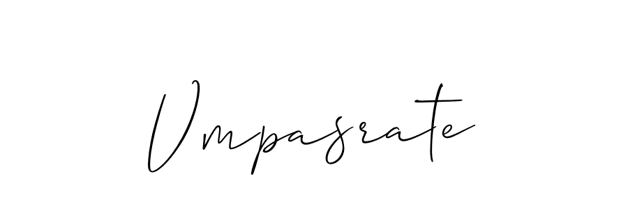 Allison_Script is a professional signature style that is perfect for those who want to add a touch of class to their signature. It is also a great choice for those who want to make their signature more unique. Get Vmpasrate name to fancy signature for free. Vmpasrate signature style 2 images and pictures png