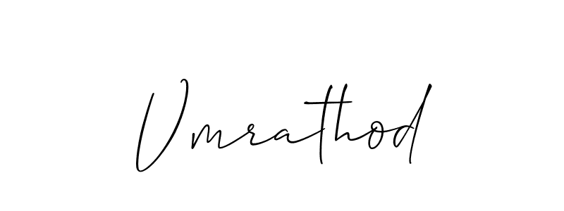 Similarly Allison_Script is the best handwritten signature design. Signature creator online .You can use it as an online autograph creator for name Vmrathod. Vmrathod signature style 2 images and pictures png