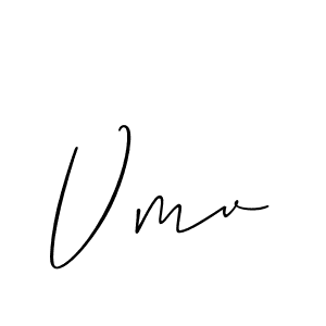 Also You can easily find your signature by using the search form. We will create Vmv name handwritten signature images for you free of cost using Allison_Script sign style. Vmv signature style 2 images and pictures png