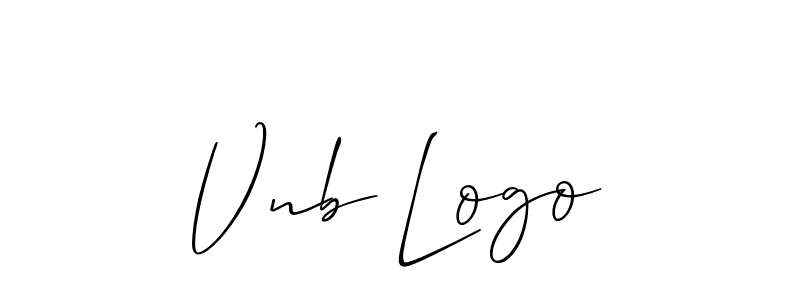 Make a beautiful signature design for name Vnb Logo. Use this online signature maker to create a handwritten signature for free. Vnb Logo signature style 2 images and pictures png