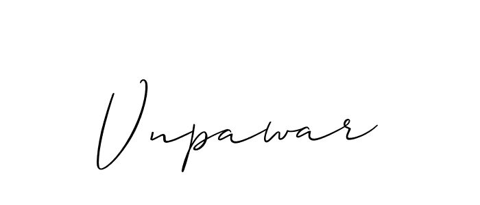 Also You can easily find your signature by using the search form. We will create Vnpawar name handwritten signature images for you free of cost using Allison_Script sign style. Vnpawar signature style 2 images and pictures png