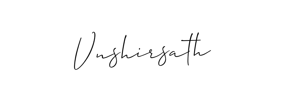 Vnshirsath stylish signature style. Best Handwritten Sign (Allison_Script) for my name. Handwritten Signature Collection Ideas for my name Vnshirsath. Vnshirsath signature style 2 images and pictures png