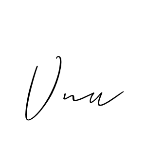 Best and Professional Signature Style for Vnu. Allison_Script Best Signature Style Collection. Vnu signature style 2 images and pictures png