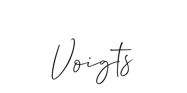 Voigts stylish signature style. Best Handwritten Sign (Allison_Script) for my name. Handwritten Signature Collection Ideas for my name Voigts. Voigts signature style 2 images and pictures png