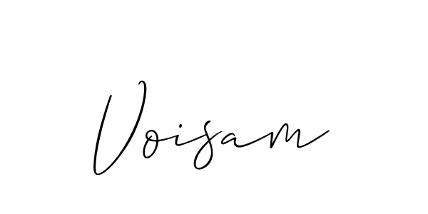 Also You can easily find your signature by using the search form. We will create Voisam name handwritten signature images for you free of cost using Allison_Script sign style. Voisam signature style 2 images and pictures png