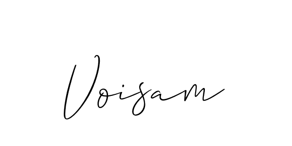 Make a short Voisam signature style. Manage your documents anywhere anytime using Allison_Script. Create and add eSignatures, submit forms, share and send files easily. Voisam signature style 2 images and pictures png