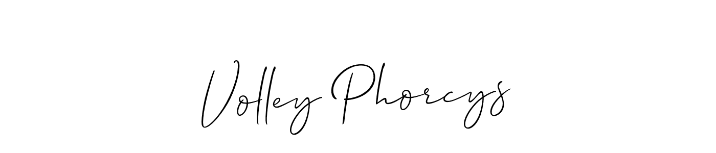 Best and Professional Signature Style for Volley Phorcys. Allison_Script Best Signature Style Collection. Volley Phorcys signature style 2 images and pictures png