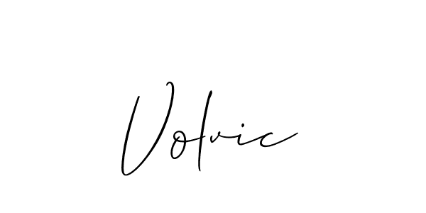 Also You can easily find your signature by using the search form. We will create Volvic name handwritten signature images for you free of cost using Allison_Script sign style. Volvic signature style 2 images and pictures png