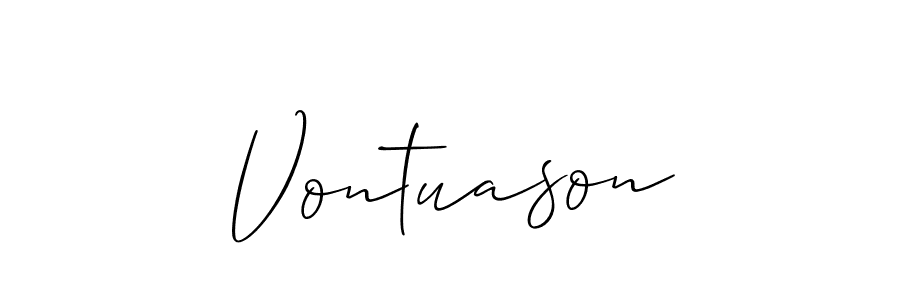 Also You can easily find your signature by using the search form. We will create Vontuason name handwritten signature images for you free of cost using Allison_Script sign style. Vontuason signature style 2 images and pictures png