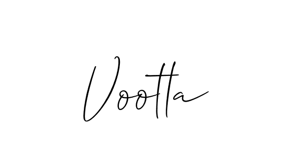 You should practise on your own different ways (Allison_Script) to write your name (Vootla) in signature. don't let someone else do it for you. Vootla signature style 2 images and pictures png