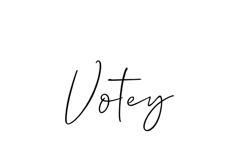 It looks lik you need a new signature style for name Votey. Design unique handwritten (Allison_Script) signature with our free signature maker in just a few clicks. Votey signature style 2 images and pictures png