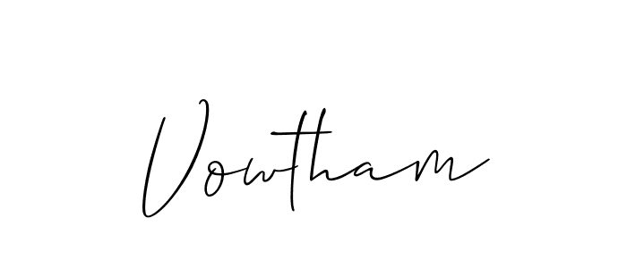 Make a short Vowtham signature style. Manage your documents anywhere anytime using Allison_Script. Create and add eSignatures, submit forms, share and send files easily. Vowtham signature style 2 images and pictures png